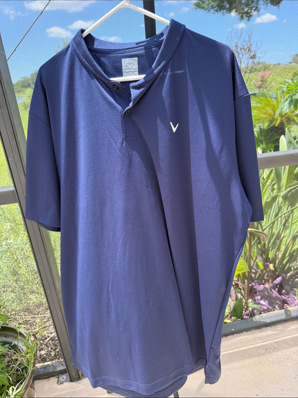 Callaway Opti-Dri Men’s Navy Blue Performance Polo